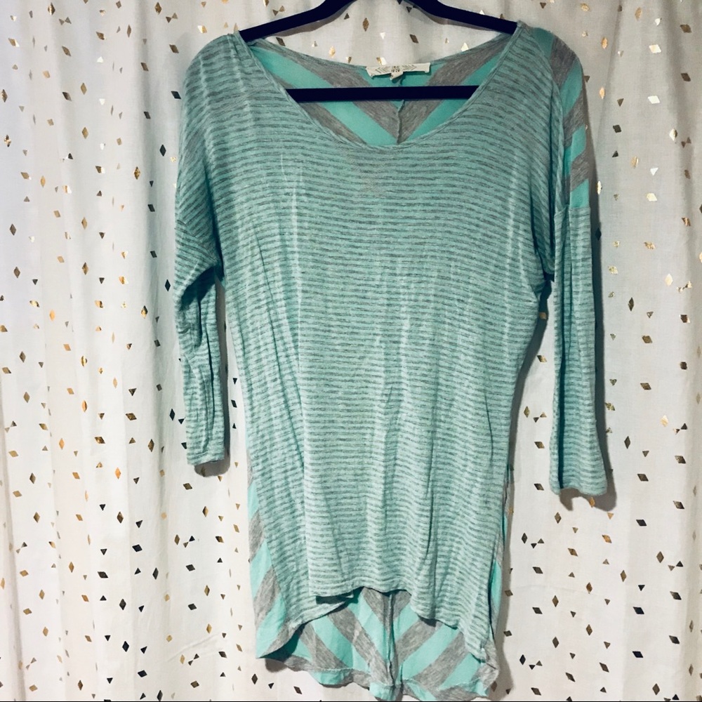 COMFORTABLE STRETCHY MID SLEEVE SHIRT